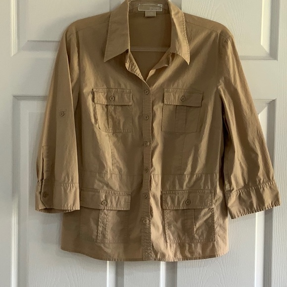 Michael Kors Button up Shacket - Picture 1 of 4